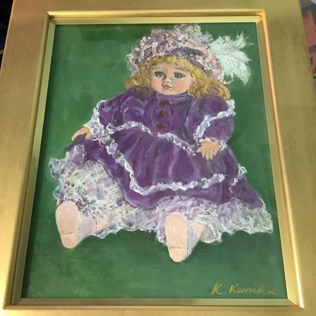 麻生副総理　海部元総理が会員の絵画の審査員のお方様の絵画です。