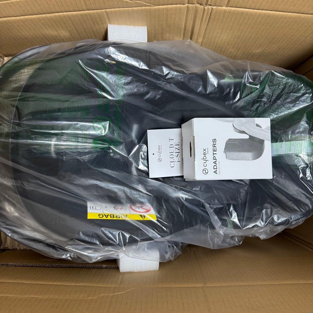 【美品】サイベックス クラウドT ブラック ベースTセット チャイルドシート