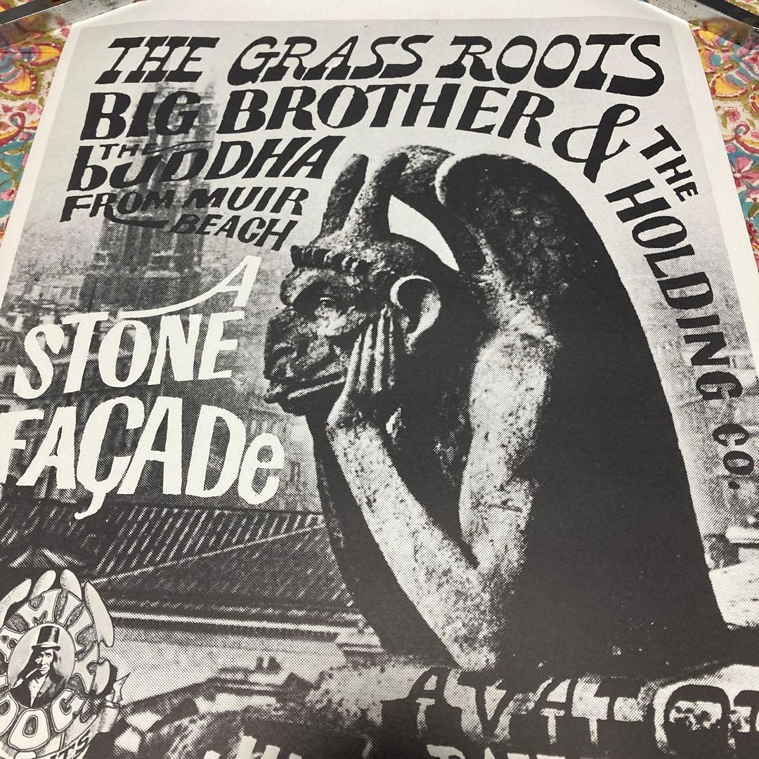 60'sヴィンテージ　ポスター　FAMILY DOG ビートニクス　ヒッピー