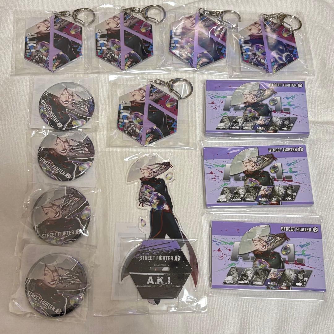 ストリートファイター6くじ ROUND3 カプくじ　オンライン A.K.I.