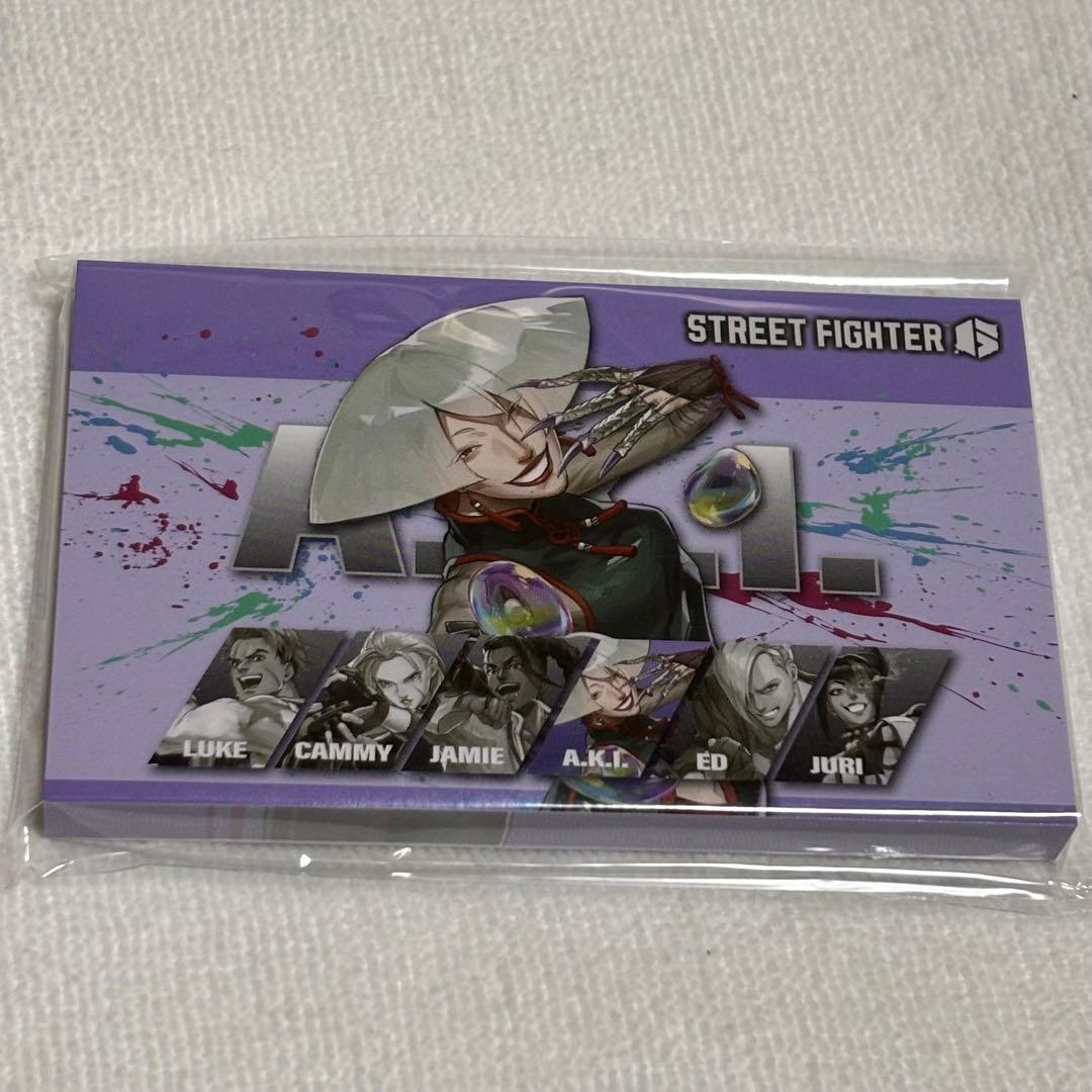 ストリートファイター6くじ ROUND3 カプくじ　オンライン A.K.I.