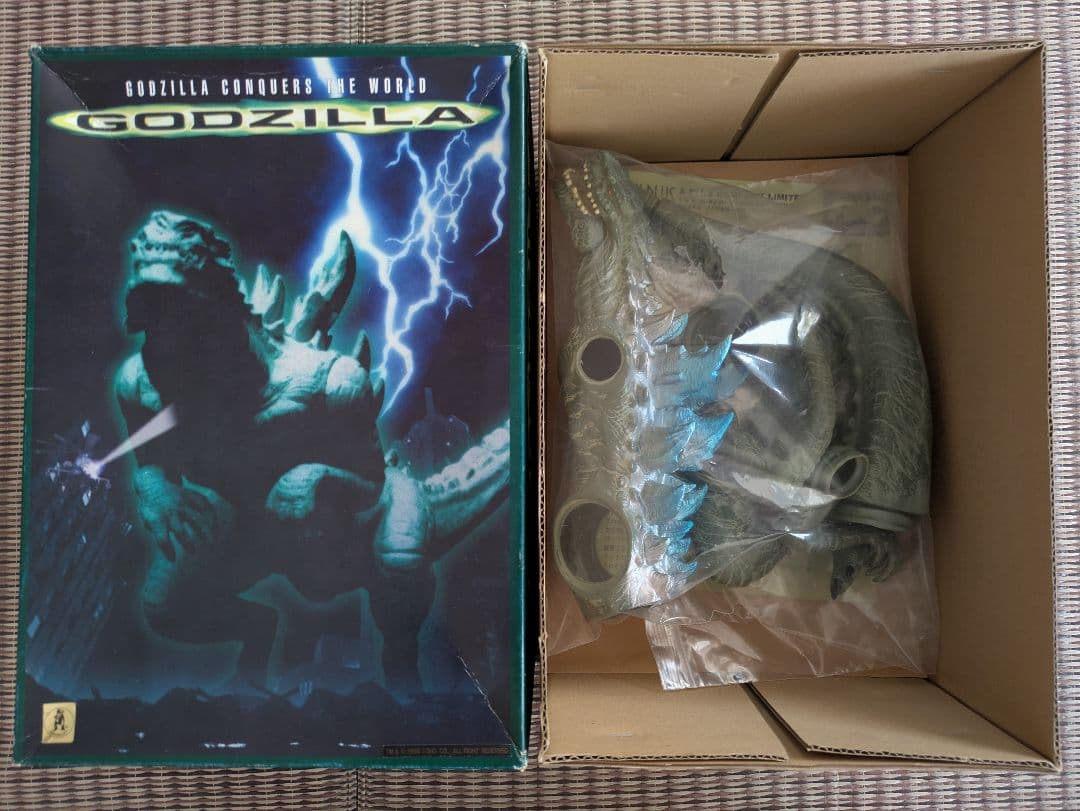 エクスプラス エメリッヒ版 ゴジラ グリーンカラー 1000体限定 塗装済完成品