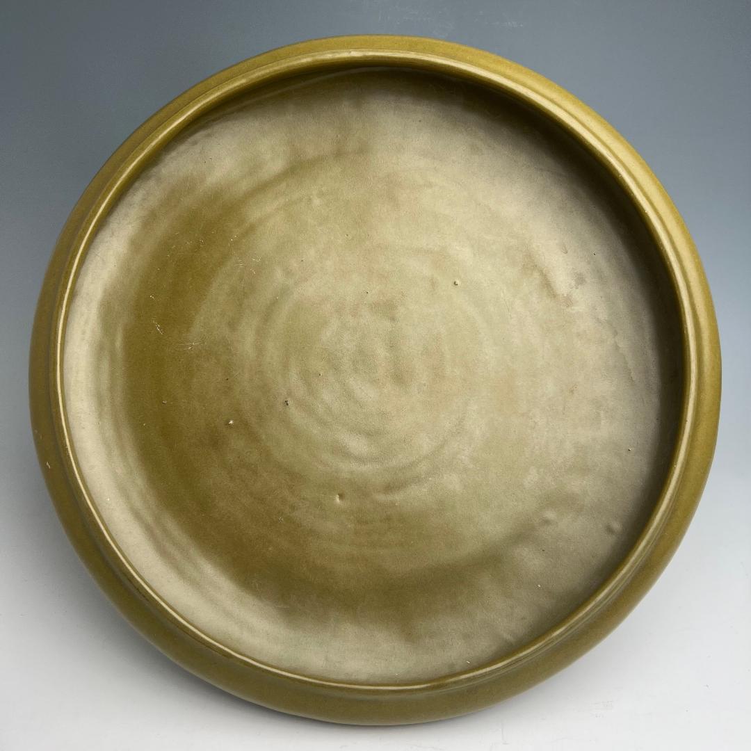 蕎麦釉 茶葉末釉水盤 中国古玩 中国美術 唐物 擺件