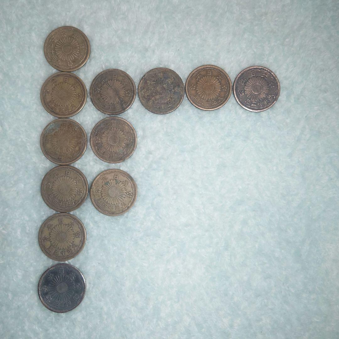 鳳凰50銭銀貨 12枚