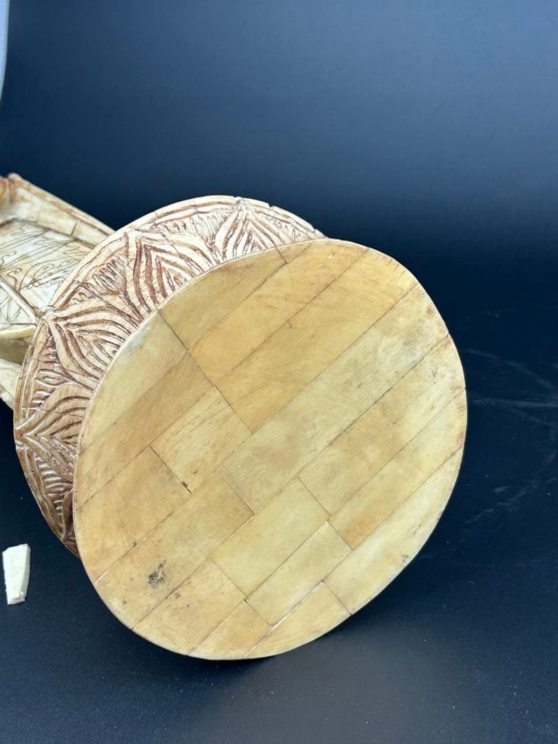 骨　製　観音像 古美術