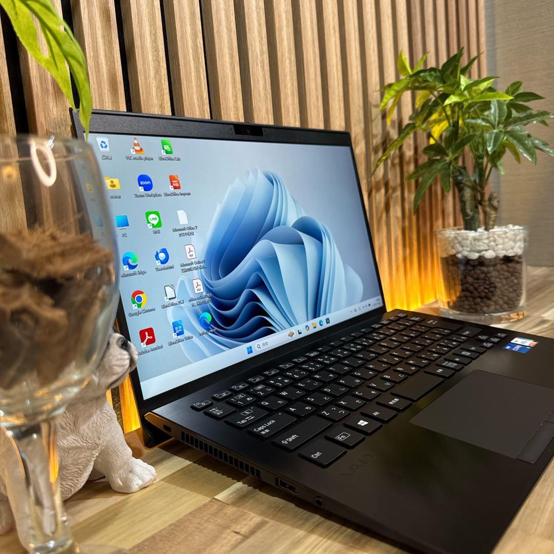 美品‼️VAIO Pro PK☘️第11世代☘️FHD☘️ノートパソコン☘️オフィス付き