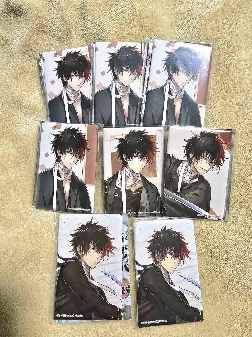 刀剣乱舞 肥前忠広 スクエア缶バッジ