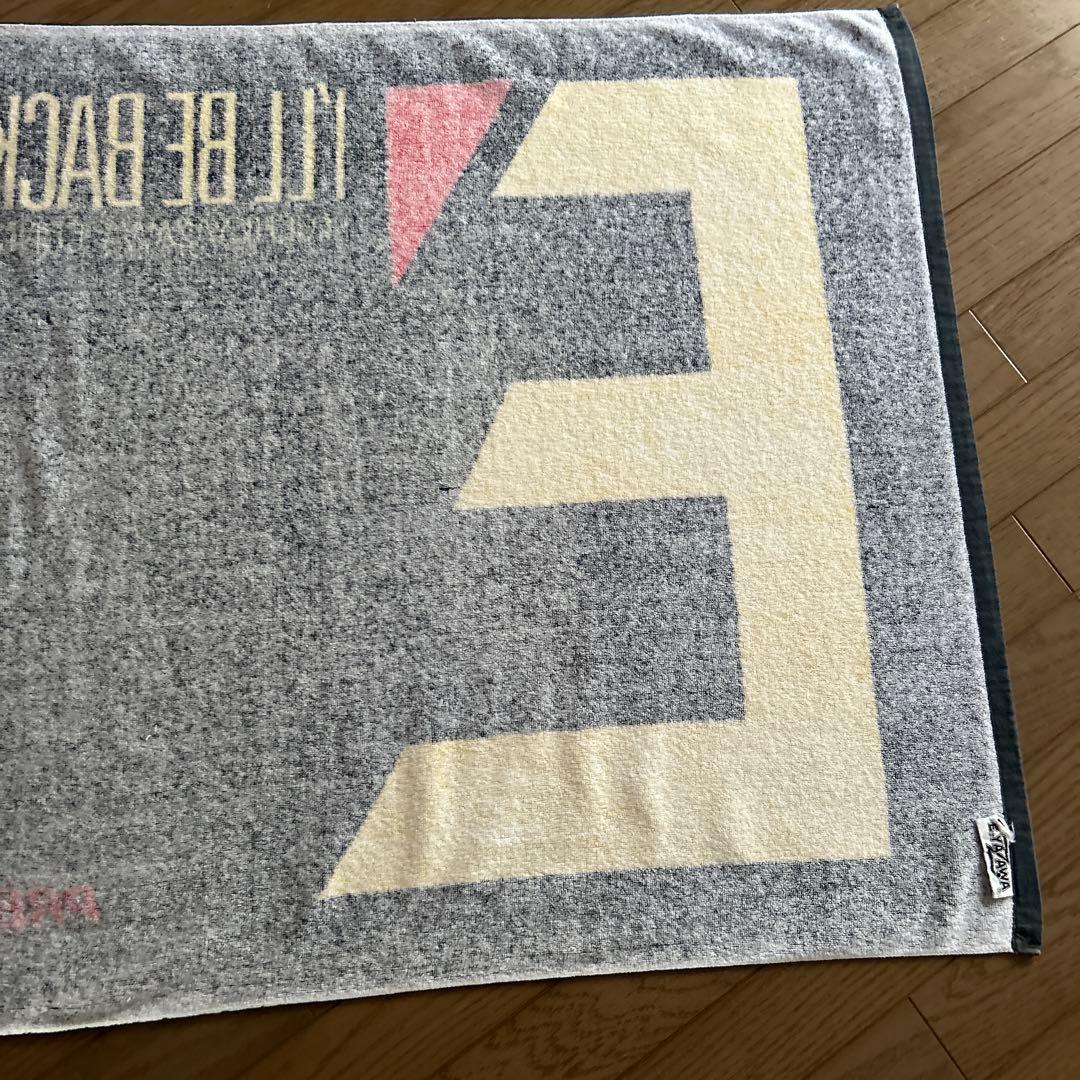 矢沢永吉　E'スペシャルビーチタオル(1984年)当時物☆