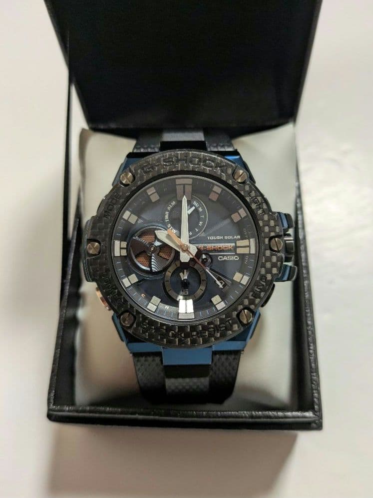 G-STEEL GST-B100XB-2AJF　G-SHOCK カーボン　美品