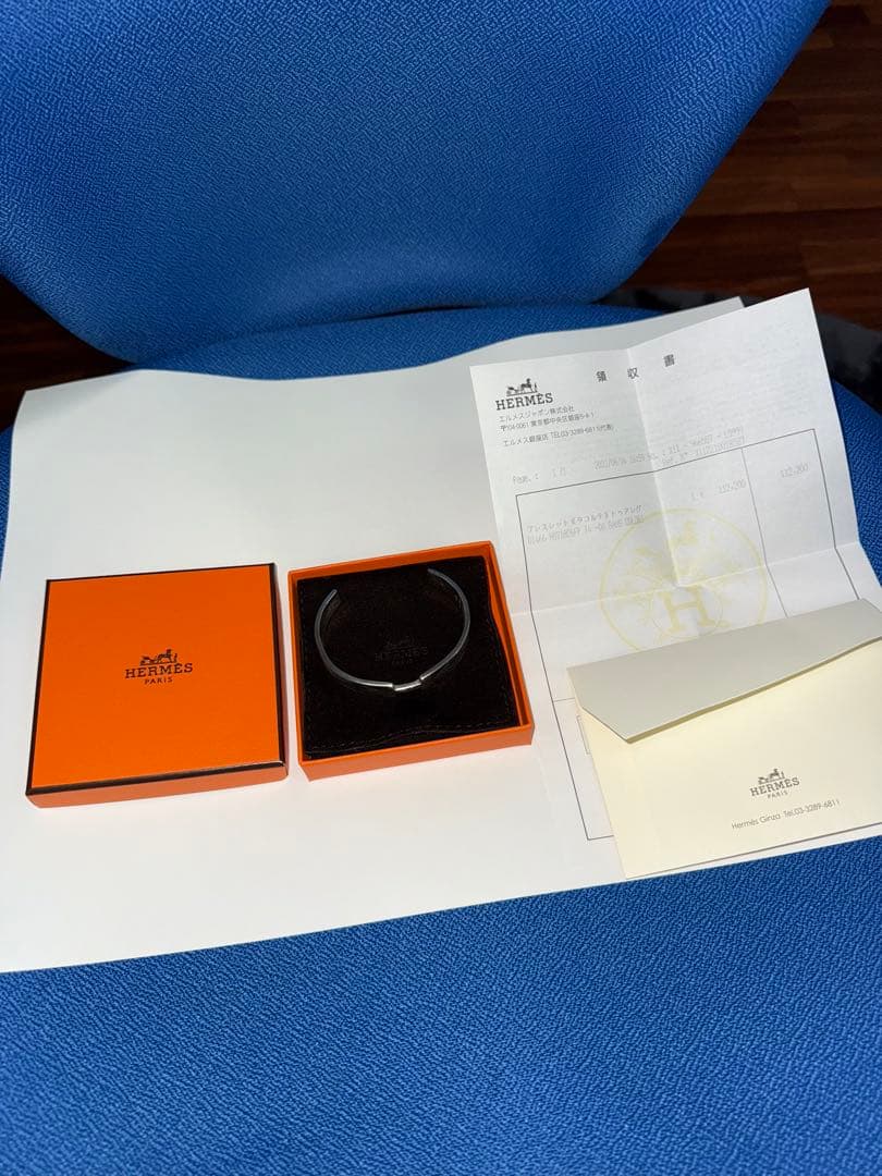 サム君HERMESTouaregトゥアレグ タコルテ バングルT4 美中古