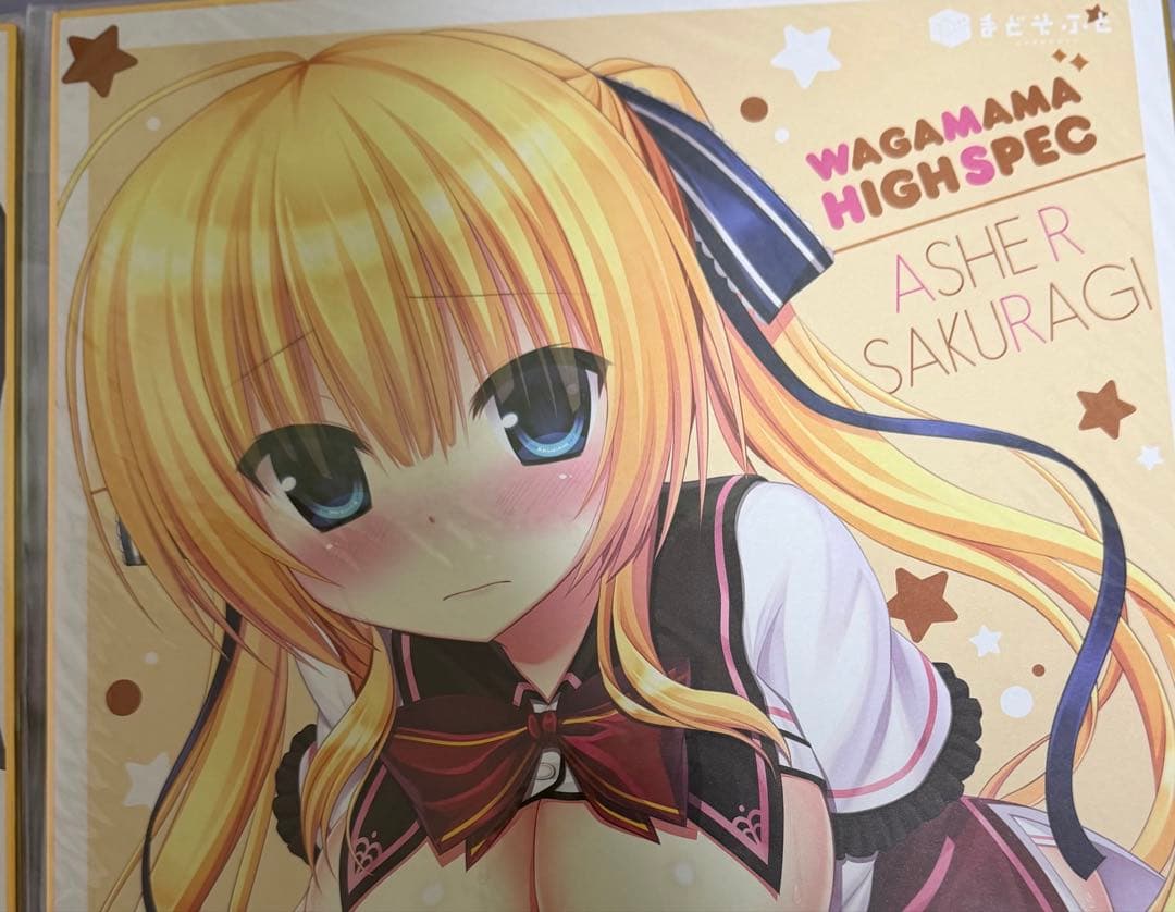 まどそふと　ワガママハイスペック　複製サイン色紙　5枚