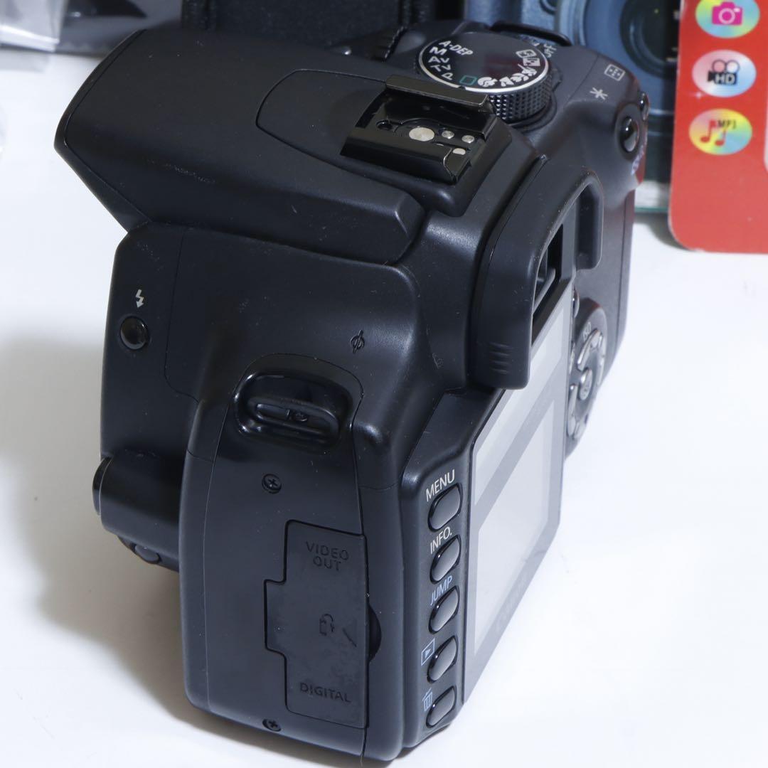 ★スマホに送れる一眼レフ★WiFi&望遠★ キャノン EOS Kiss Nセット