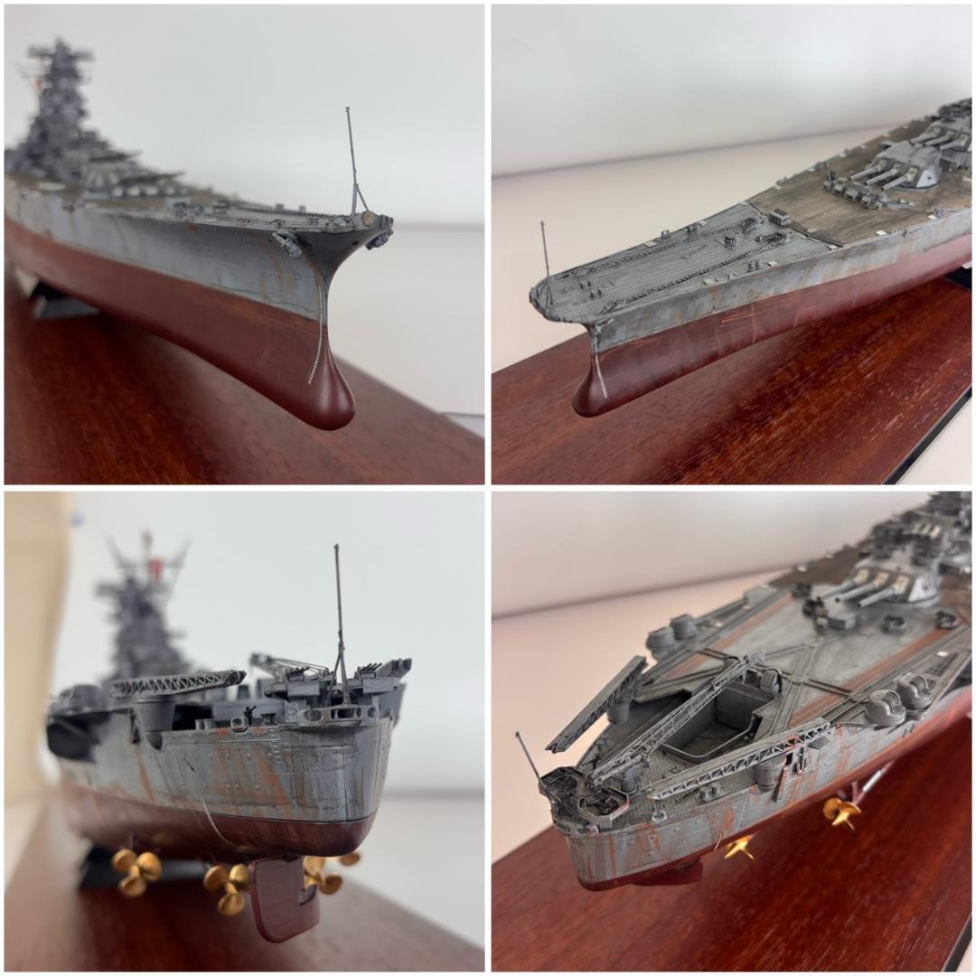 タミヤ 1/350 戦艦大和 完成品 クリアケース付き