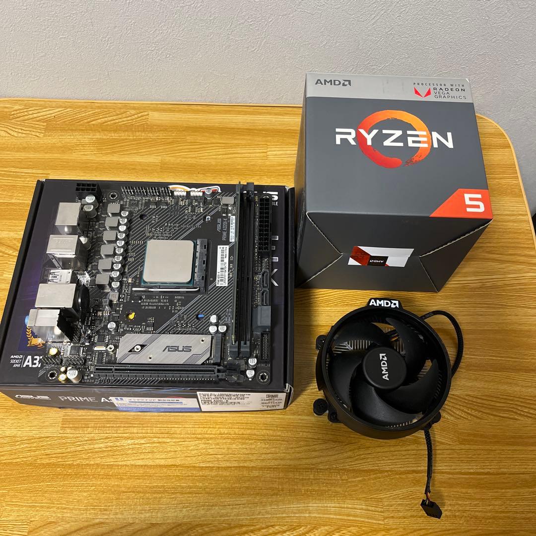 マザーボード ASUS PRIME A320i-K / 2400G / 4gb