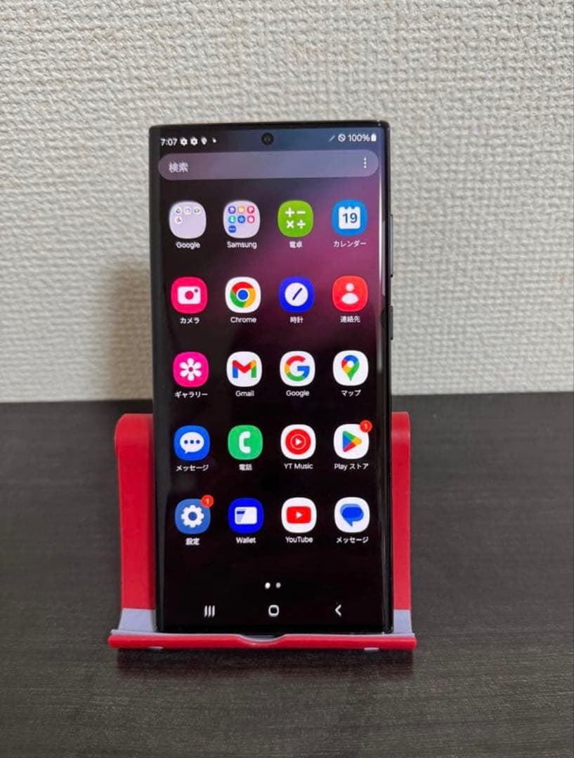 Galaxy S22 ultra 128GB 海外版 simフリー