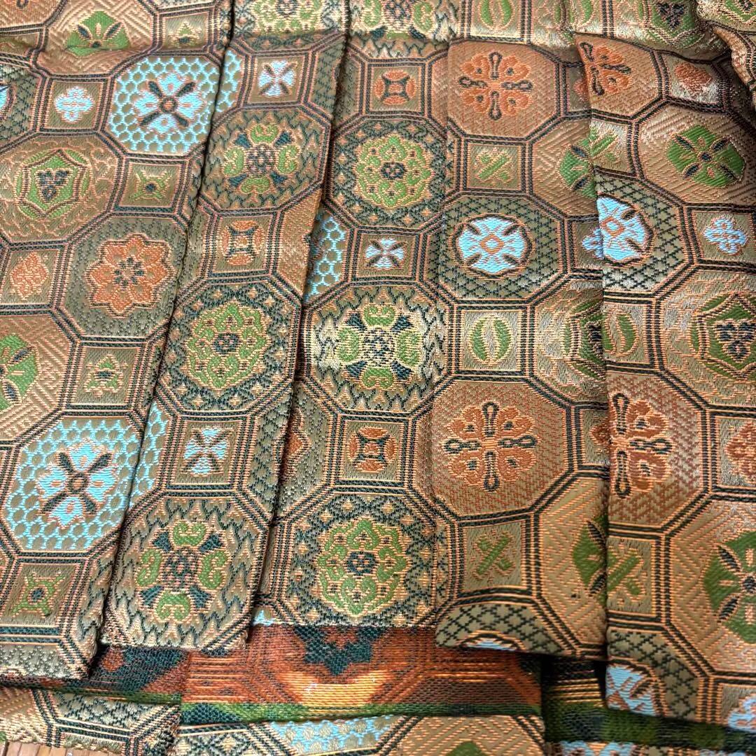 七五三五歳‼️男の子 袴 完全️フルセット‼️お家から無 黄緑抹茶系 冠馬将軍 美品‼️