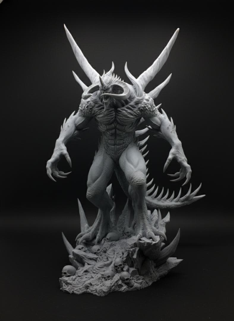 ディアブロ 1/10 ガレージキット 未塗装 未組立 フィギュア 怪獣