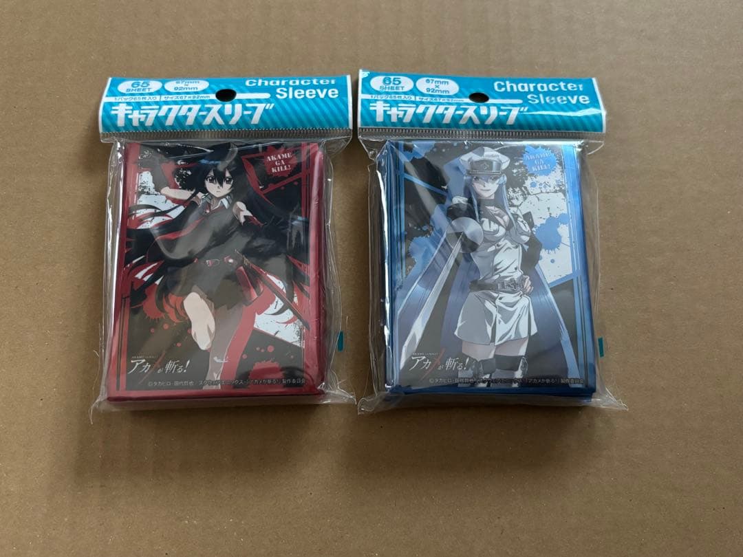 アカメが斬る! アカメ　エスデス　スリーブ