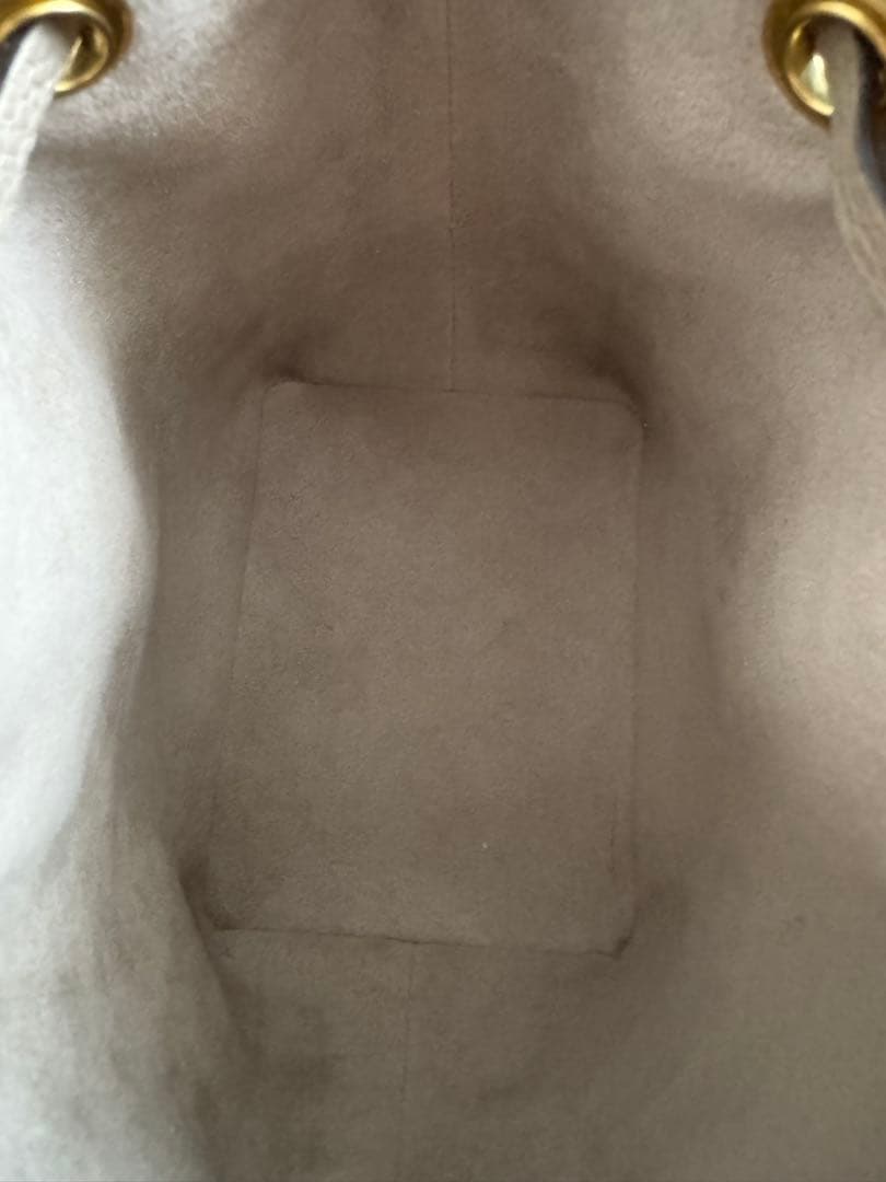 ルイヴィトン　ナノノエ　バイカラー　モノグラム　アンプラント　レザー