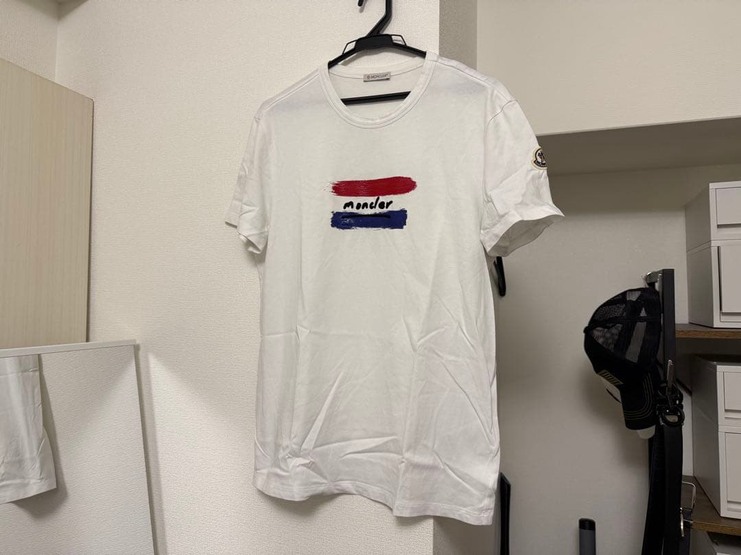 モンクレール　Moncler ホワイト Tシャツ