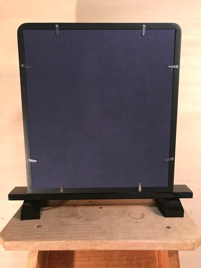 廣田久美子　「チューリップ」　墨彩画　落款有り