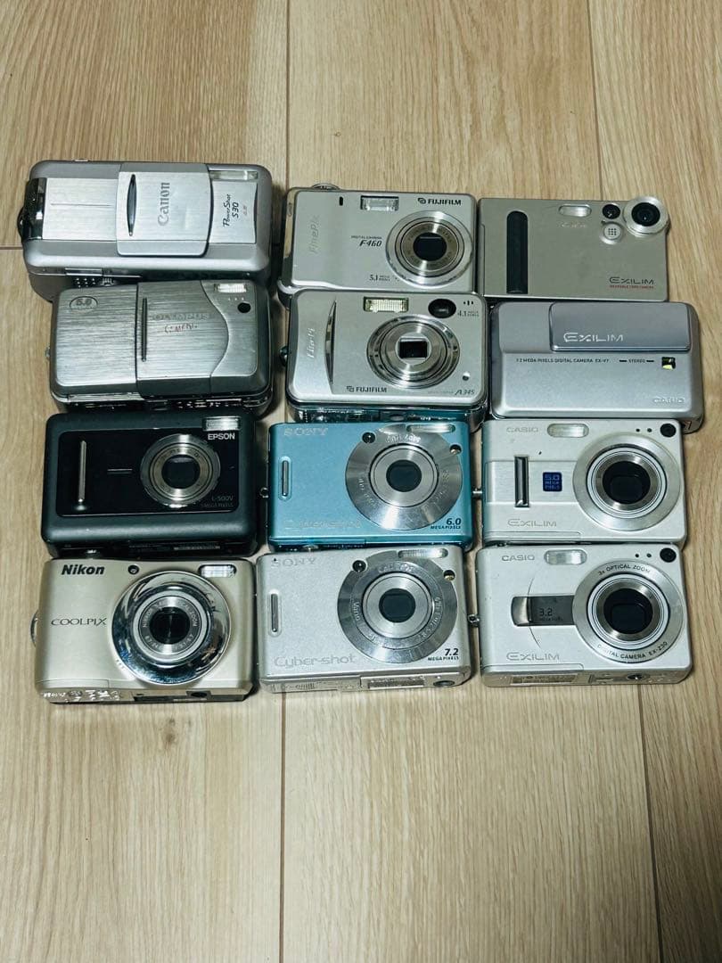 コンパクトデジタルカメラセットジャンク