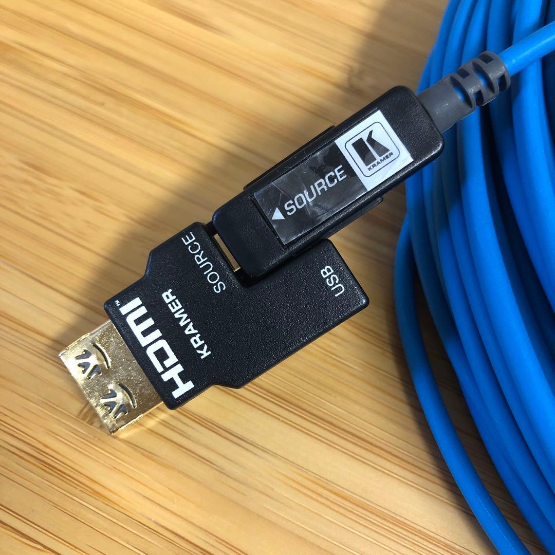 KRAMER 光ファイバーHDMIケーブル　30M