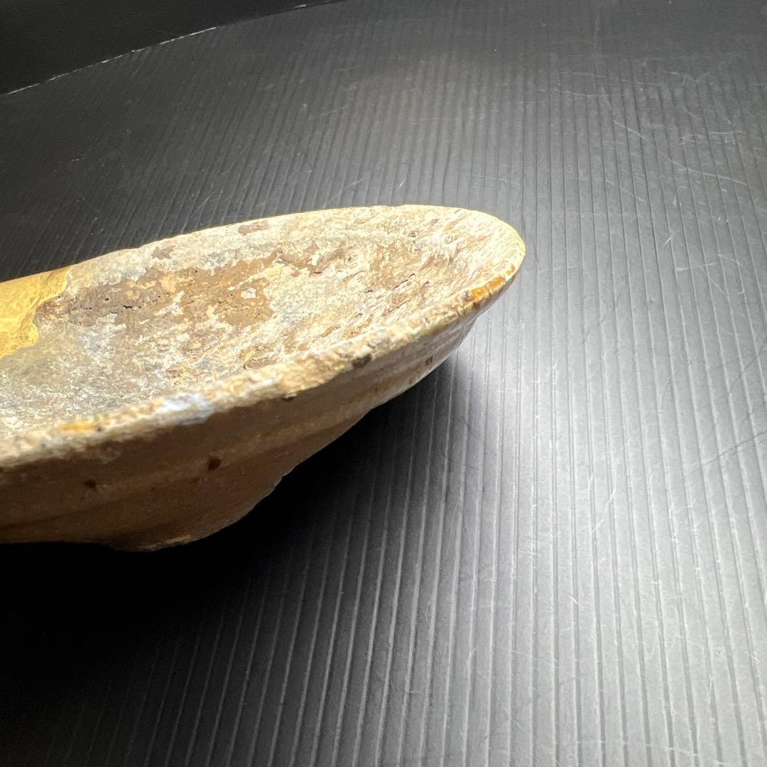 桃山時代　古唐津茶碗　木箱付　幅約12.5㎝　東Y7-1030☆2Fタヒチル