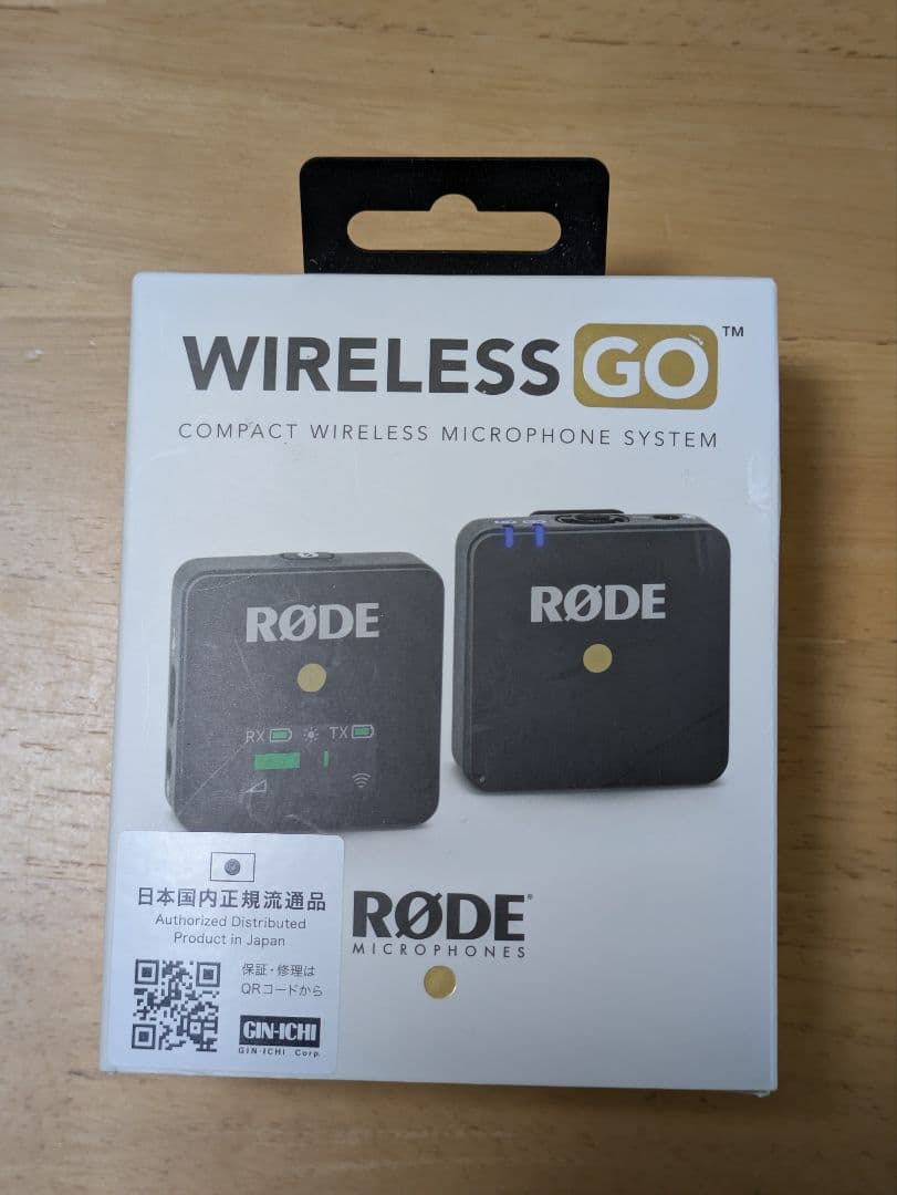 RØDE WIRELESS GO ワイヤレスマイク