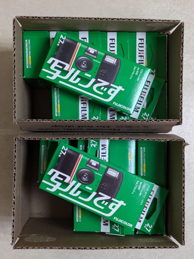 FUJIFILM 使い捨てカメラ 27枚撮り 18個