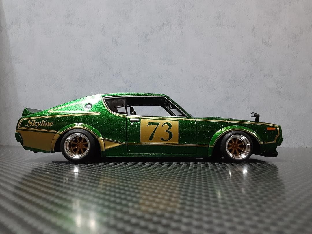 Maisto 1/24 日産 スカイライン 2000GT-R ケンメリレーシング