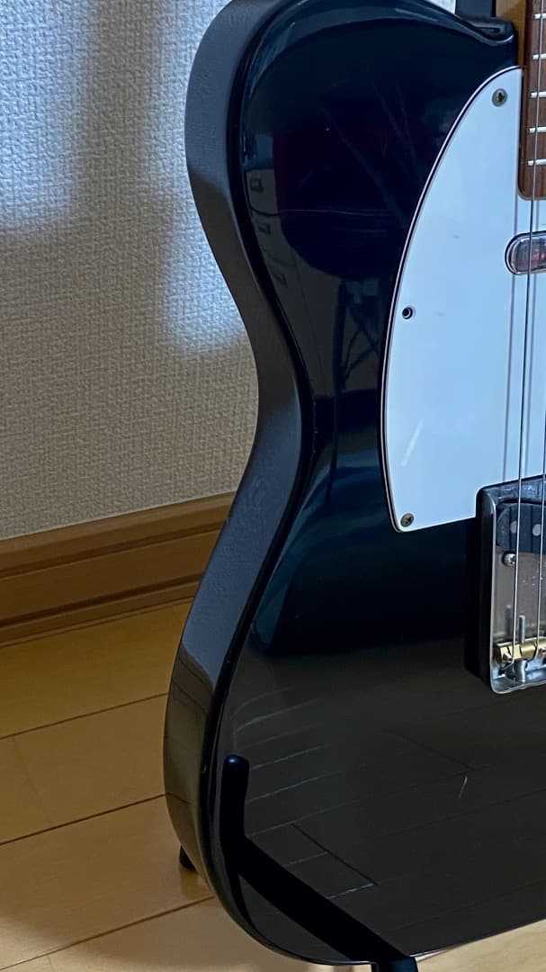 Fender Japan フェンダー テレキャスター 黒 PLEK パーツ新品