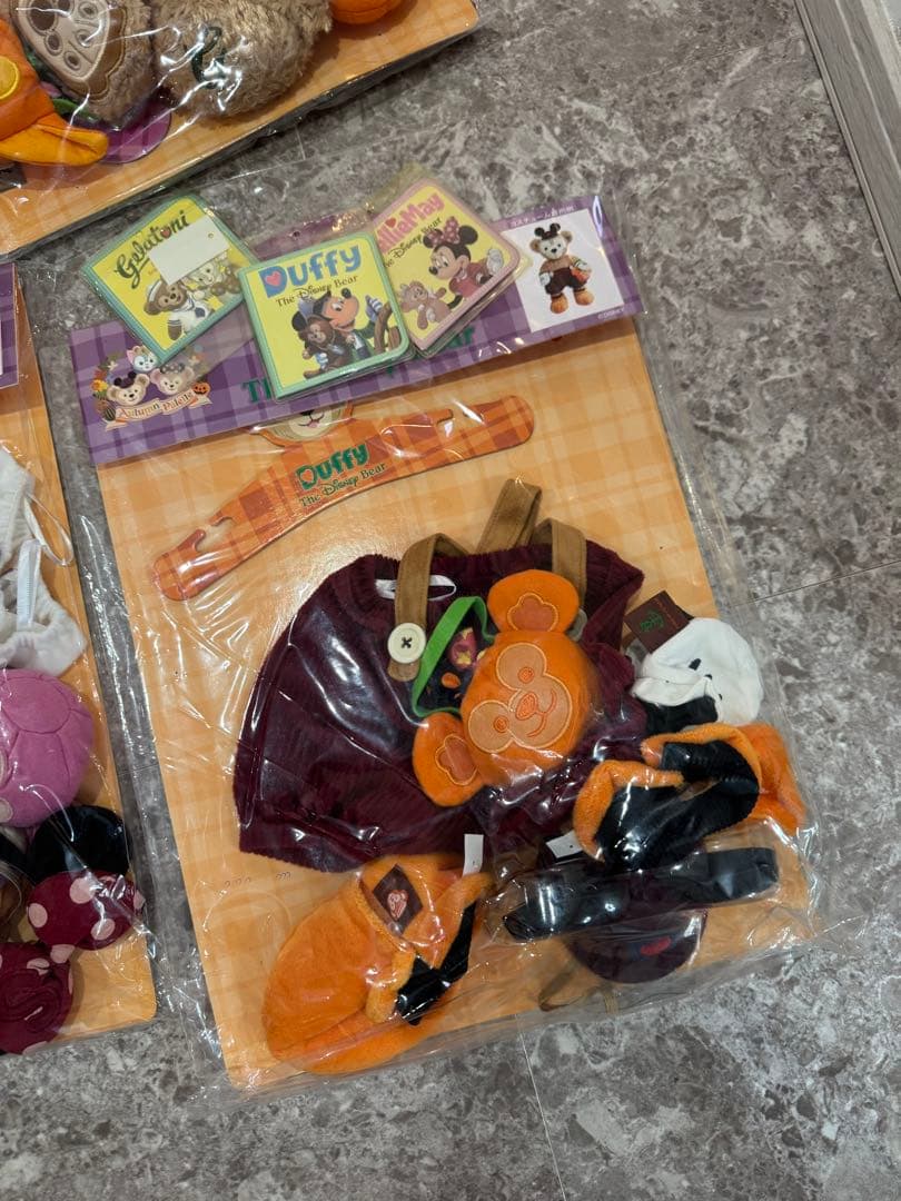 ダッフィー 着せ替え服セット 4点　Disney ミッキー　ミニー　シェリーメイ