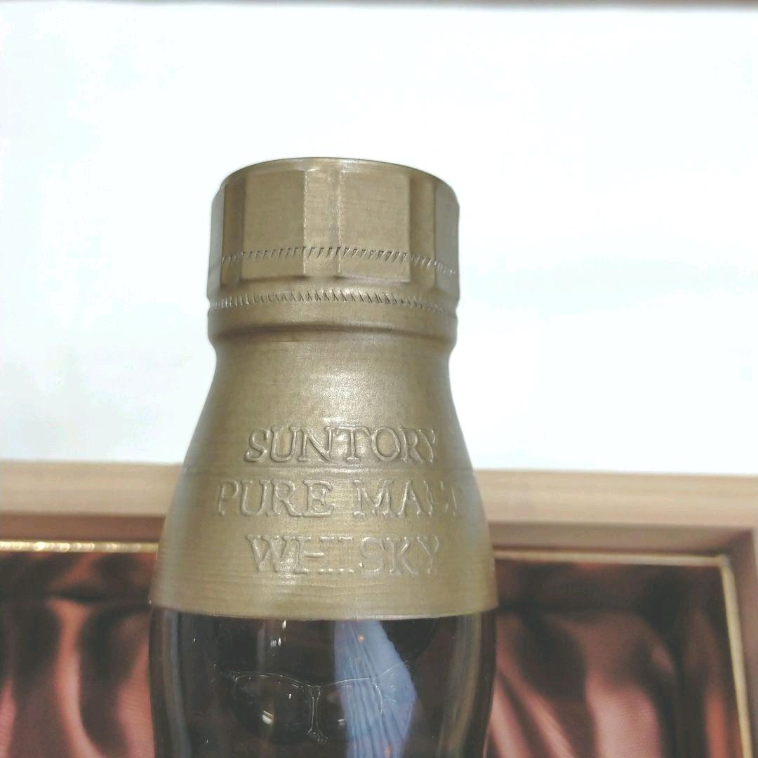 サントリー ピュアモルトウイスキー　1899 山崎12年　特級ラベル　向獅子