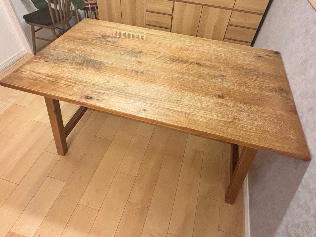 BLUE！！ニトリ　ダイニングテーブル　カーシー