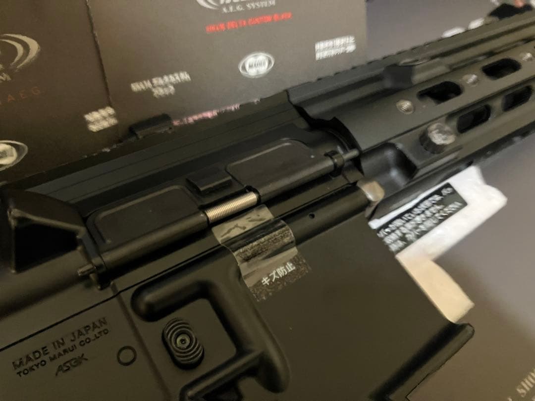 東京マルイ　次世代デルタカスタム　リコイルオミット　リポバッテリー化