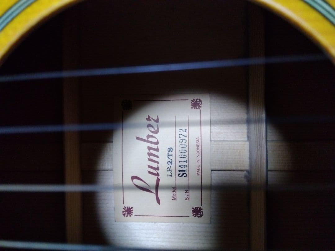 lumber LF2 アコースティックギター