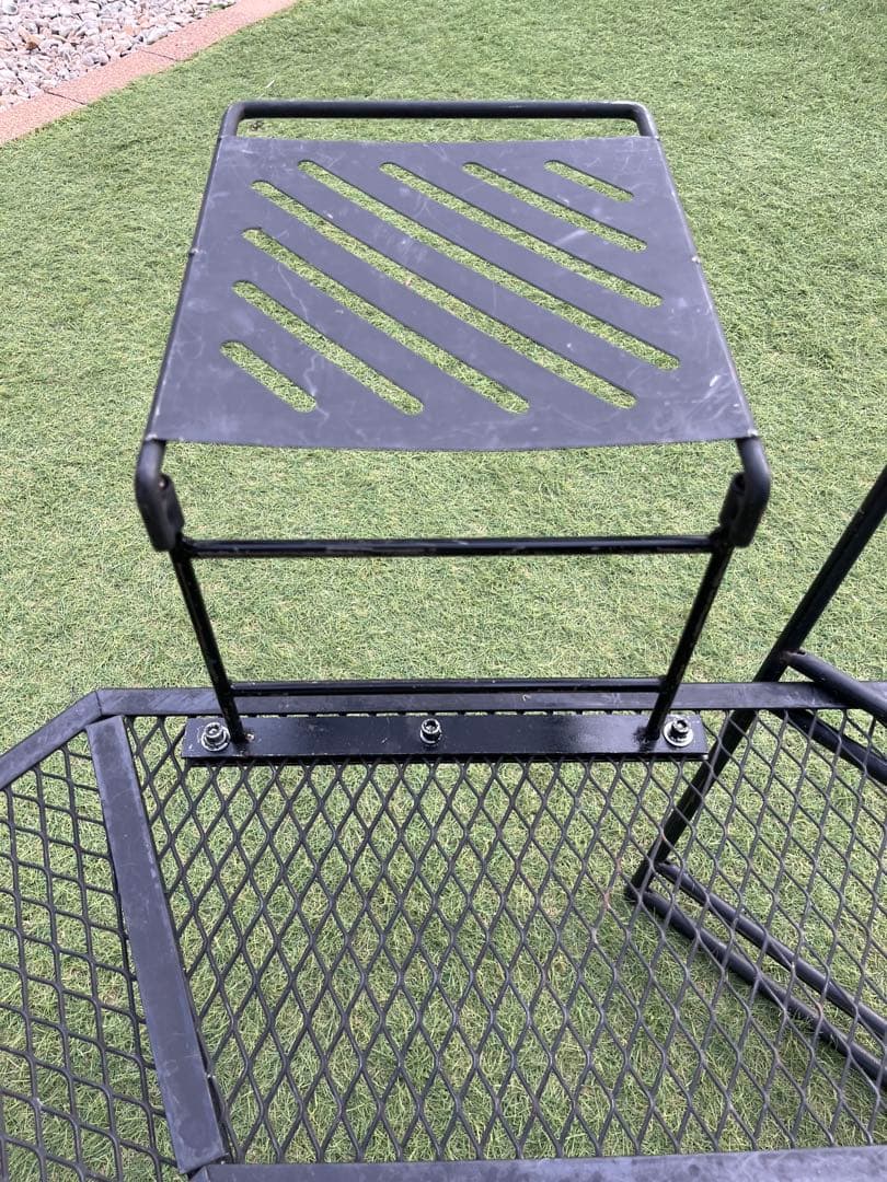 た*ぼ様 DOD テキーラテーブル180 アイアンテーブル コックピット