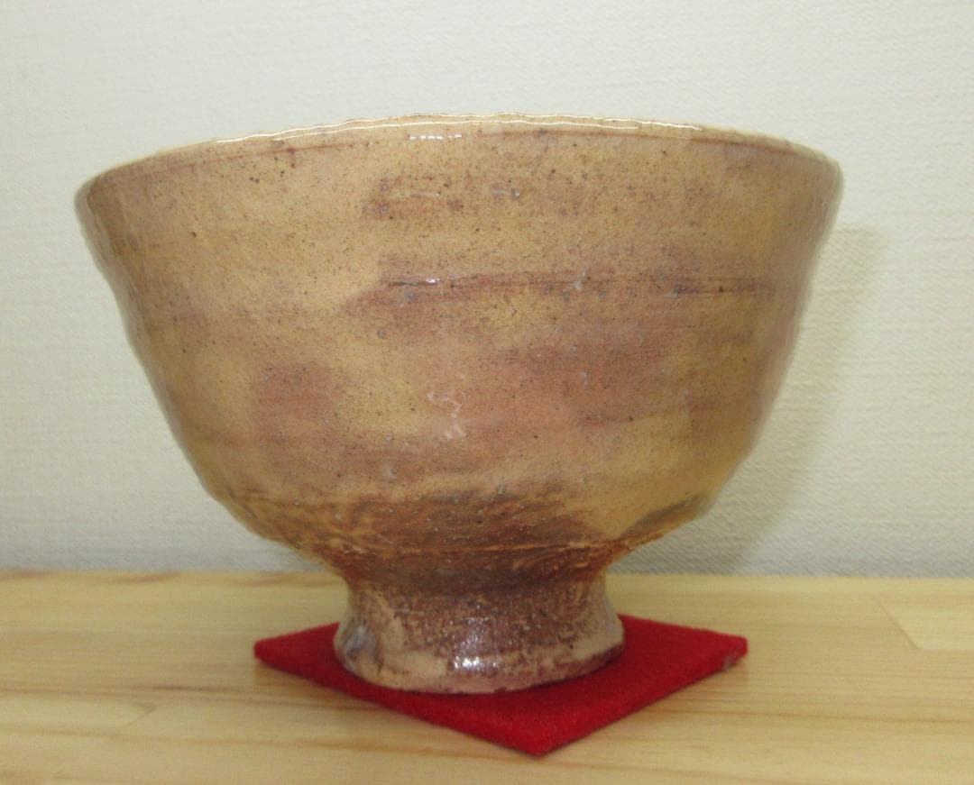 送料込【逢絢亭】茶道具 茶碗 萩焼 大野瑞峰 共箱入り