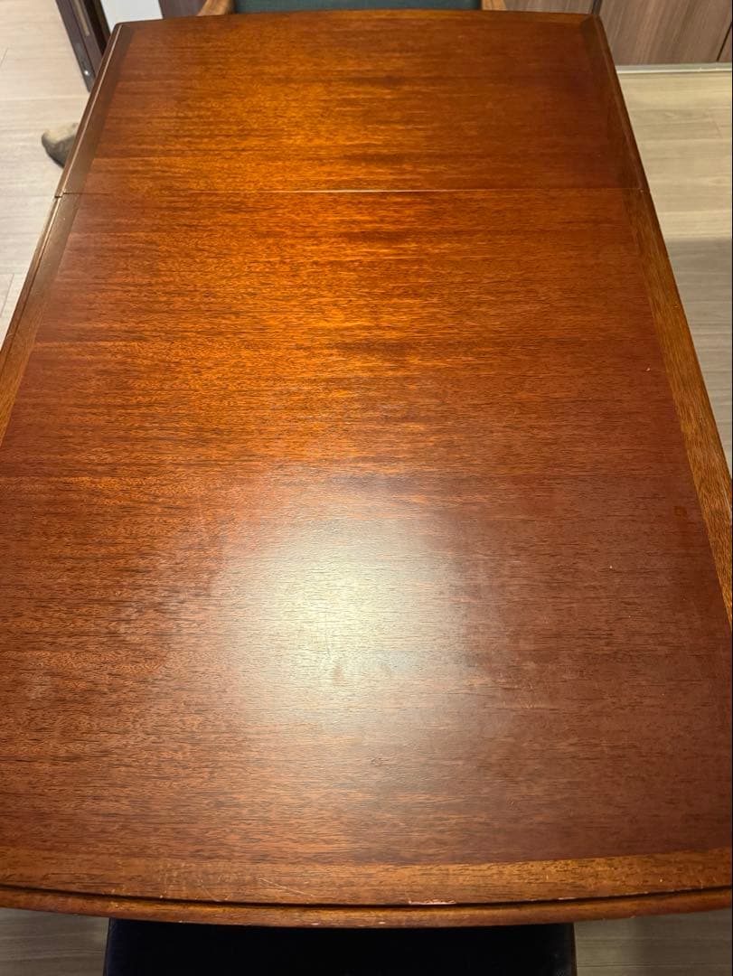 【マルニ木工】ダイニングテーブル(伸縮可)