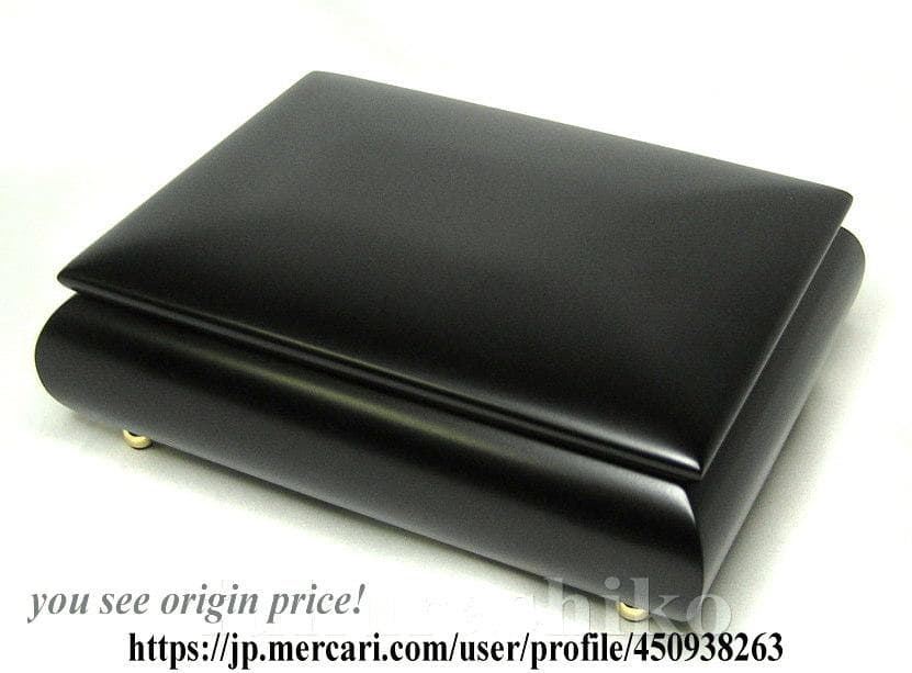 ★専用★　新品30弁 ♪ブラームスの子守歌　オルフェウス オルゴール ブラック色