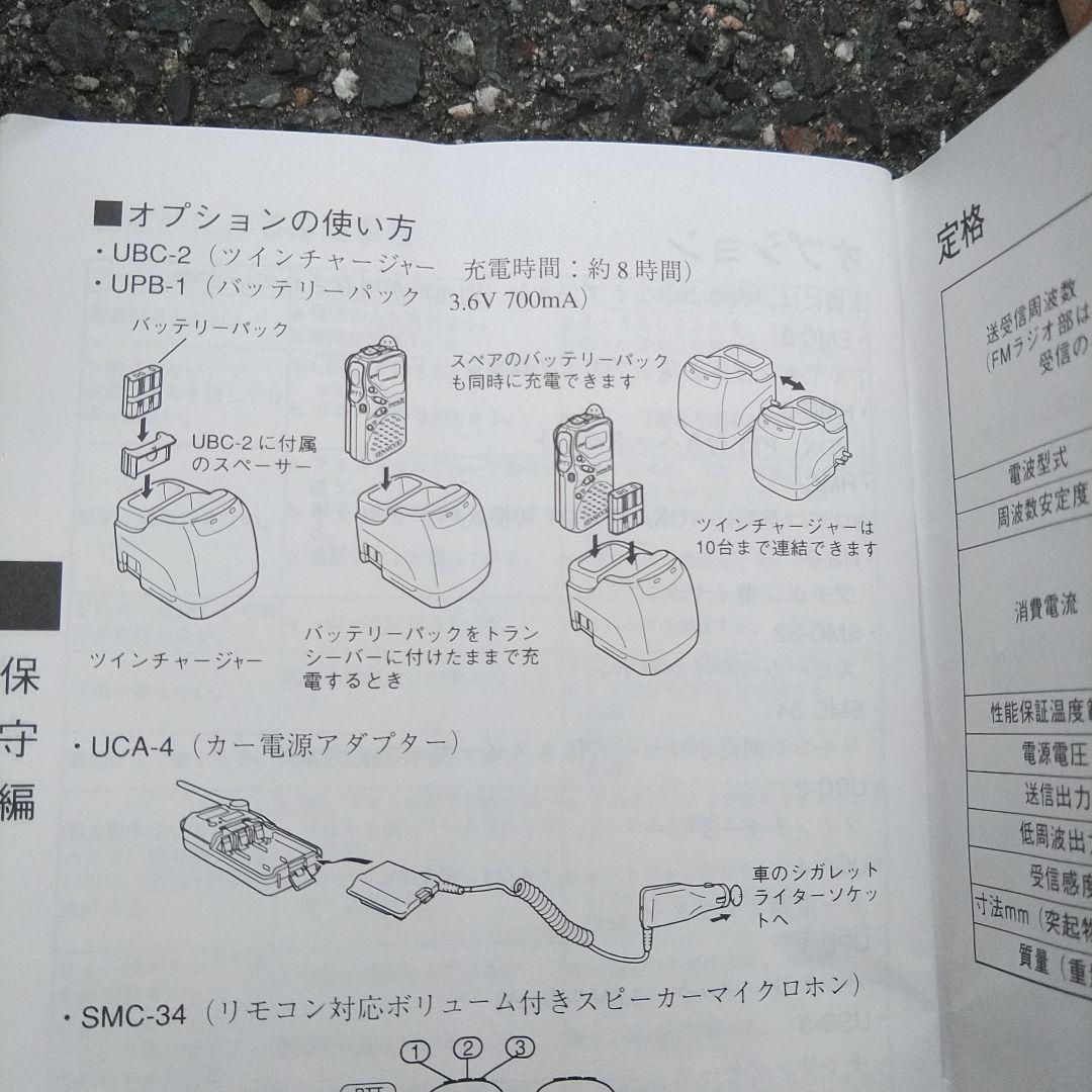 ケンウッド　 KENWOOD　 UBZ-LG11特定省電力トランシーバー免許不要