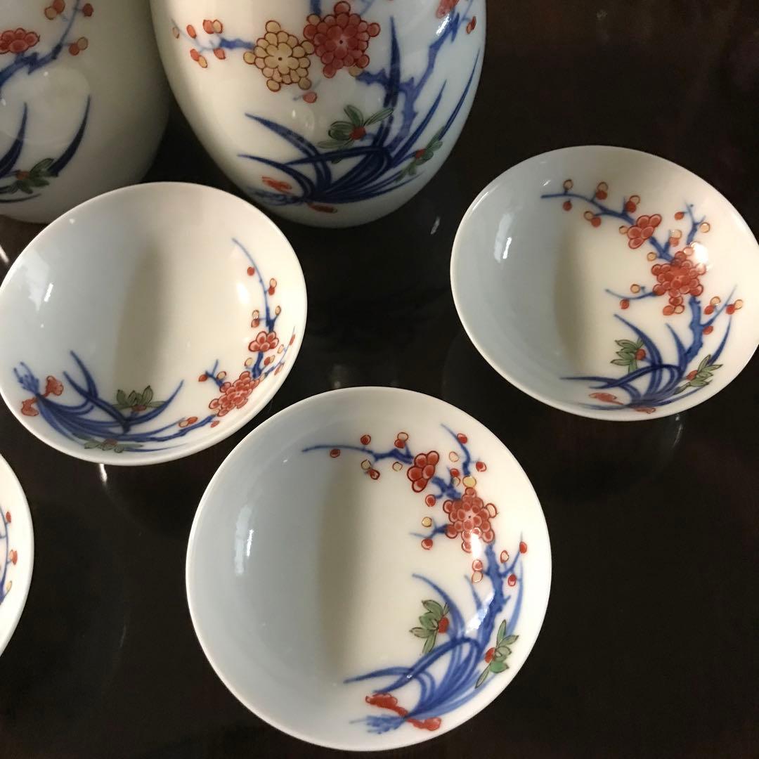 今泉今右衛門 酒器 一揃 徳利 盃 今右衛門窯 箱なし