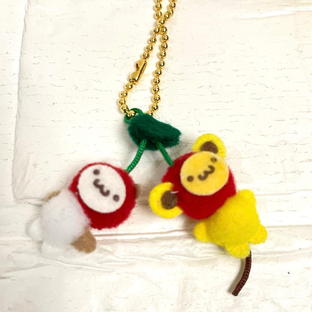 ♡激レア♡初期 サンリオ ポムポムプリン さくらんぼ マスコット チェーン付き