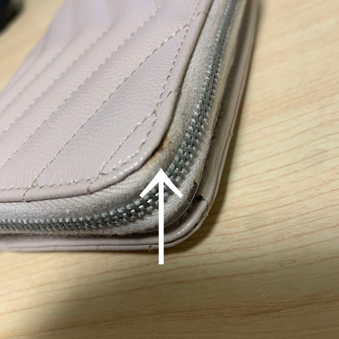 正規】訳有 SAINT LAURENT サンローラン YSLロゴ 折りたたみ財布