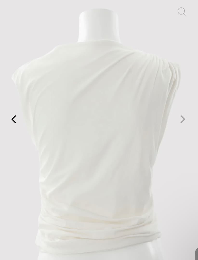 トップス marno Maya tops / White