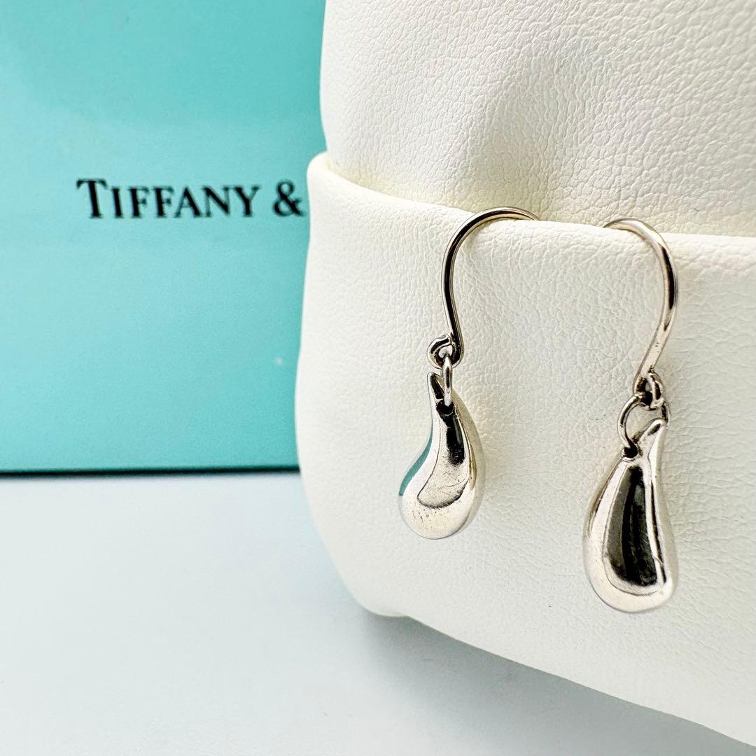 Tiffany&Co. ティファニー ティアドロップ ピアス フック 両耳