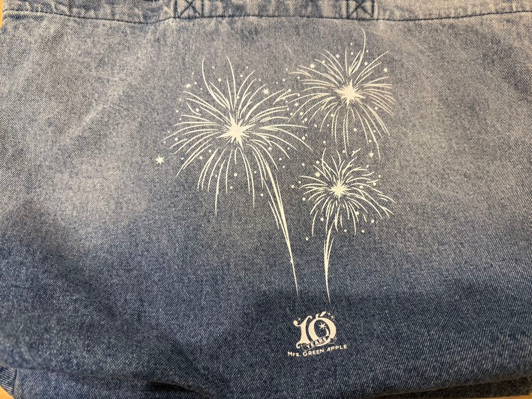 【Mrs.GREEN APPLE】FJORD デニムトートバッグ