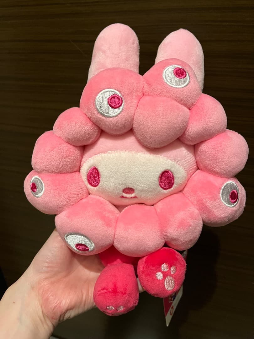 <ぬいぐるみM>サンリオ×ミャクミャク推しカラーマイメロ