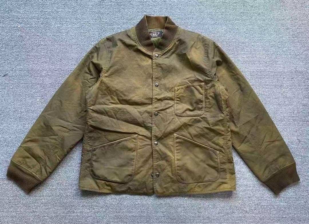 RRL ボンバージャケット Lサイズ オリーブ